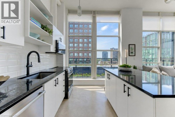 Kitchen - 410 King Street W Unit# 614, Kitchener, ON N2G1C3 Photo 5