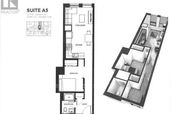 411 - 195 Dufferin Avenue, London East, ON N6K1K7 Photo 5