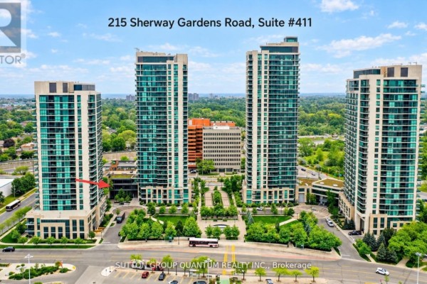 Dining room - 411 - 215 Sherway Gardens Road, Toronto, ON M9C0A4 Photo 2