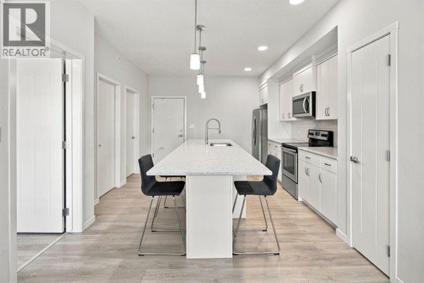 Kitchen - 414, 20 Seton Park Se, Calgary, AB T3M2V4 Photo 4