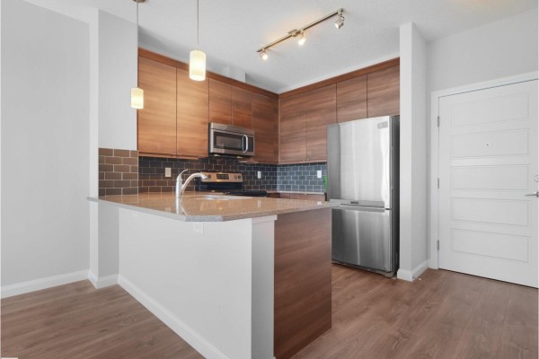 Kitchen - #415 2588 Anderson Wy Sw, Edmonton, AB T6W0R2 Photo 3