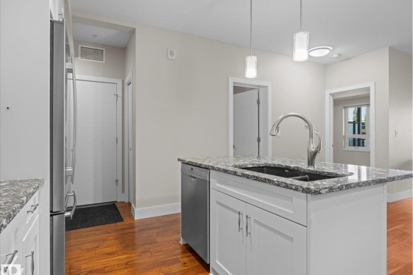 Primary Bedroom - #416 200 Bellerose Dr, St  Albert, AB T8N7P7 Photo 4
