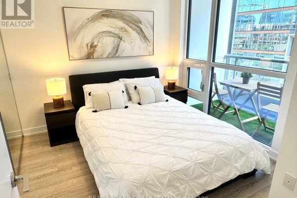 Bedroom - 420 - 15 Richardson Street, Toronto, ON M5A0Y5 Photo 3