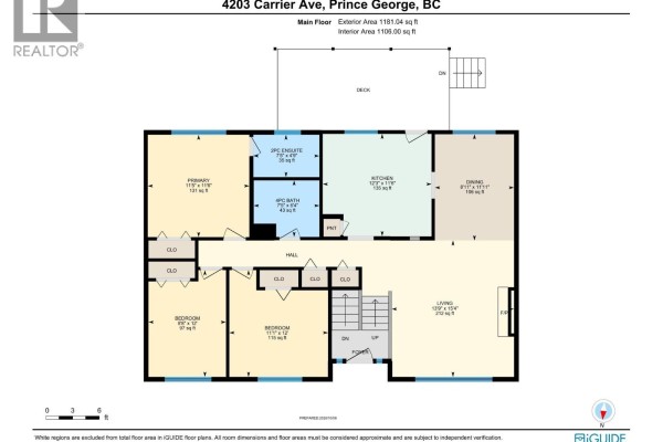 Primary Bedroom - 4203 Carrier Avenue, Prince George, BC V2M5M8 Photo 4