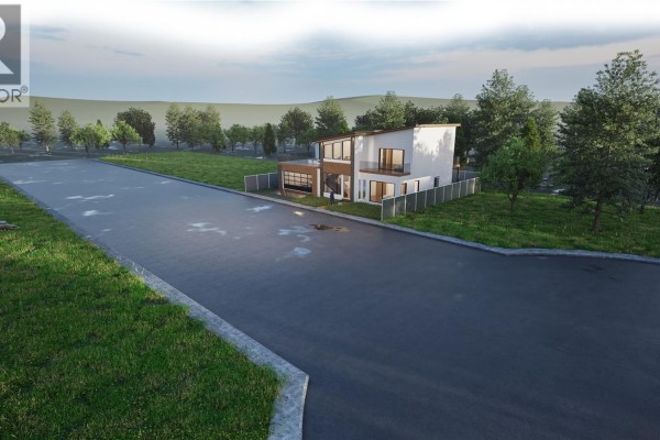Site plan for lot 11 showing dimensions, setbacks, and easements. - 428 Hummingbird Pl, Parksville