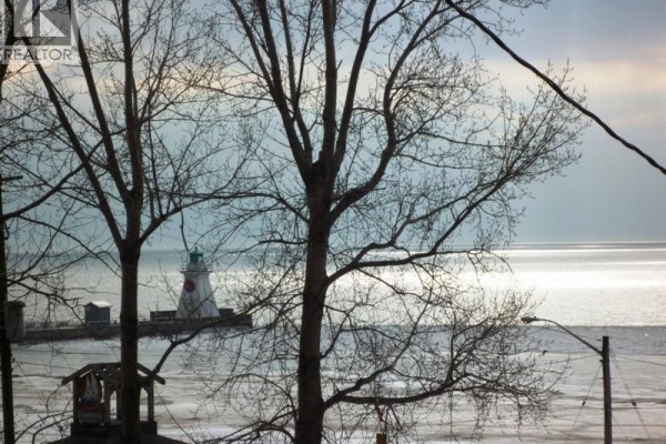 Aerial view of the property location near the beach and surrounding streets. - 43 Bucks Park, Port Dover