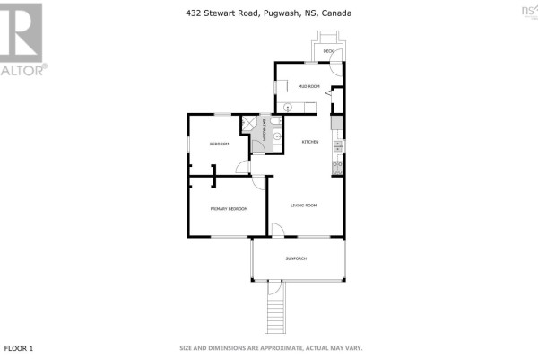 Living room - 432 Stewart Road, Pugwash River, NS B0K1L0 Photo 2