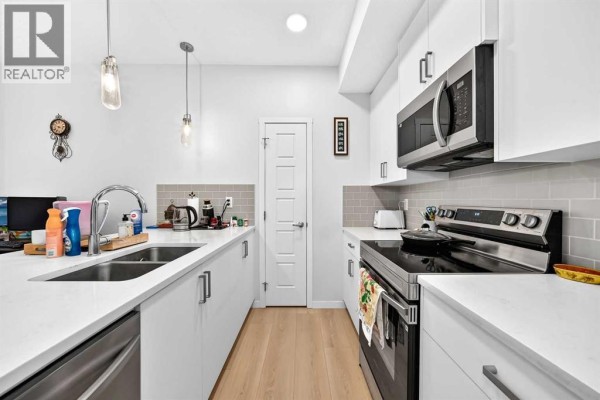 Bedroom - 4320, 550 Belmont Street Sw, Calgary, AB T2X5Y9 Photo 5