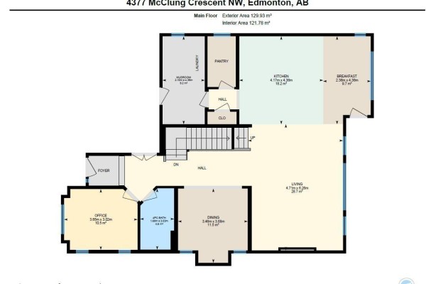 Den - 4377 Mcclung Cr Nw, Edmonton, AB T6R0M8 Photo 4