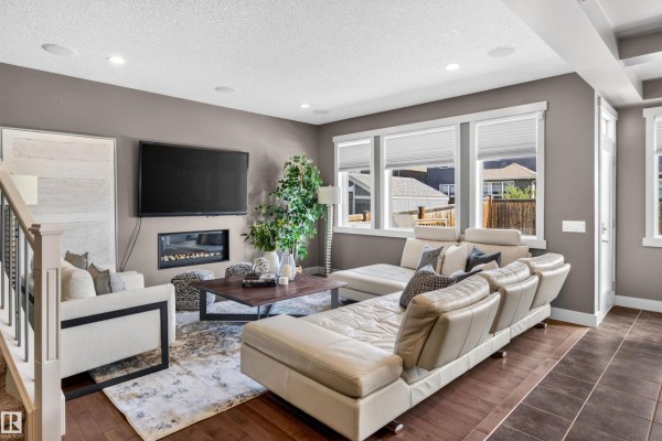 Family room - 4394 Crabapple Cr Sw, Edmonton, AB T6X0X9 Photo 4