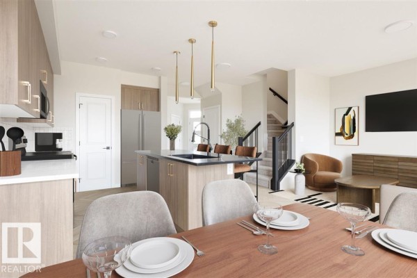 Kitchen - 45 Chartres Cl, St  Albert, AB T8T2E1 Photo 3