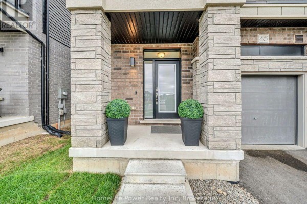 Partial bathroom - 45 George Brier Drive W, Brant, ON N3L0L8 Photo 4
