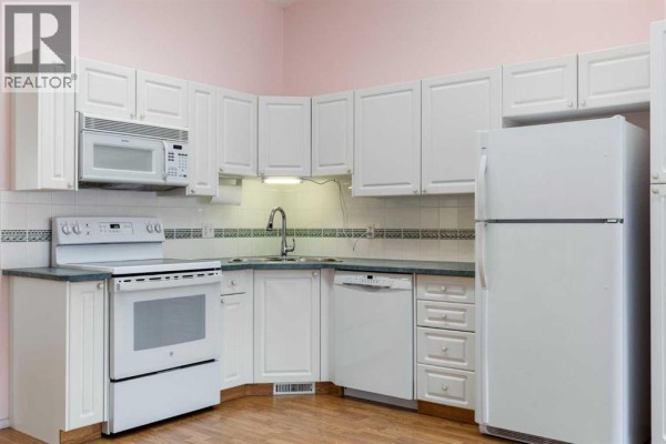 Kitchen - 46, 12 Woodside Rise Nw, Airdrie, AB T4B2L3 Photo 4