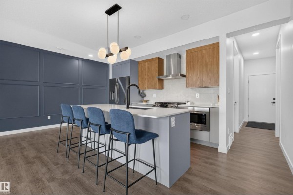 Family room - 48 Edgefield Wy, St  Albert, AB T8N8A1 Photo 4