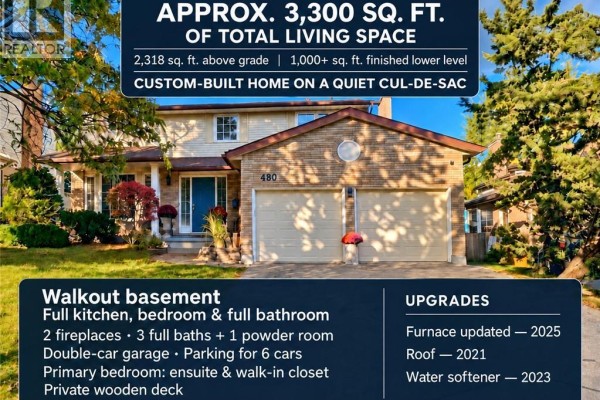488 Heather Hill Place, Waterloo, ON N2T1H7 Photo 2