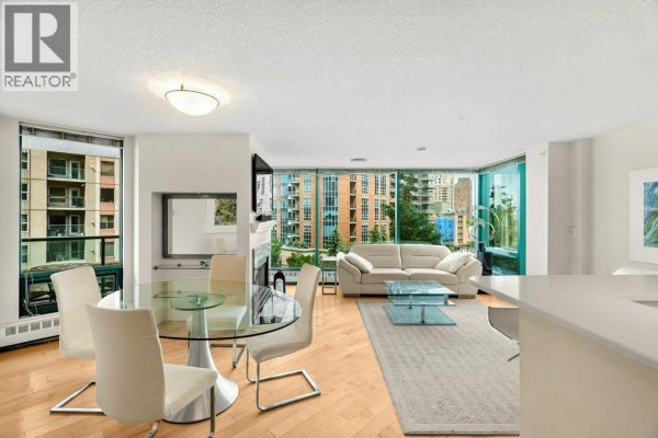 Dining room - 501, 801 2 Avenue Sw, Calgary, AB T2P4Z9 Photo 3