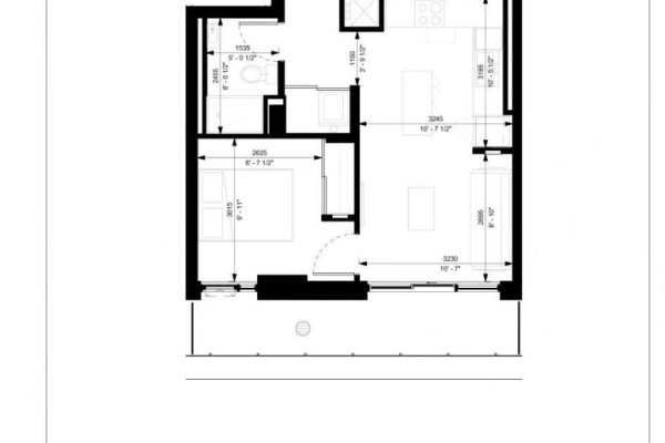 Living room - 501 - 115 Larchmount Avenue, Toronto, ON M4M2Y6 Photo 2
