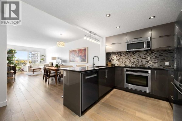 Dining room - 504, 1110 3 Avenue Nw, Calgary, AB T2N4J3 Photo 3