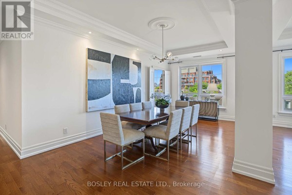 Dining room - 504 - 21 Burkebrook Place, Toronto, ON M4G0A2 Photo 5