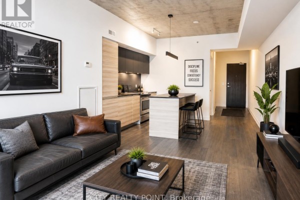 Kitchen - 505 - 1190 Dundas Street E, Toronto, ON M4M0C5 Photo 3