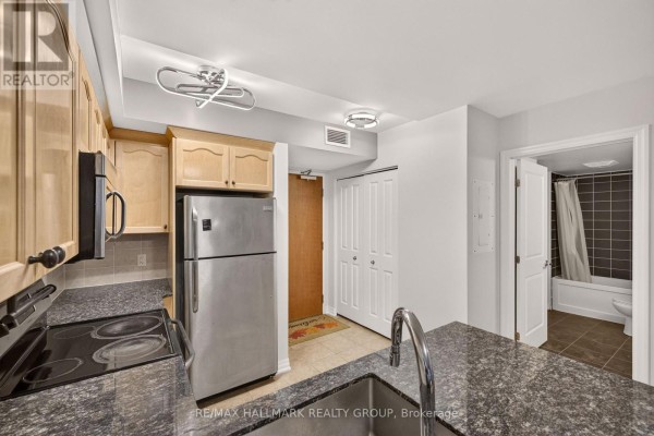 Primary Bedroom - 506 - 242 Rideau Street, Ottawa, ON K1N0B7 Photo 3