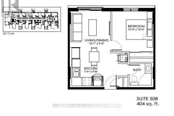 Dining room - 508 - 810 King Street W, Hamilton, ON L8S0A7 Photo 2