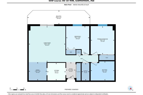 Bedroom 2 - #509 11211 85 St Nw Nw, Edmonton, AB T4B4T8 Photo 5