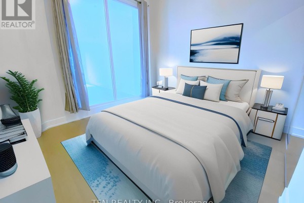 Bedroom 2 - 512 - 20 Shore Breeze Drive, Toronto, ON M8V0C7 Photo 5