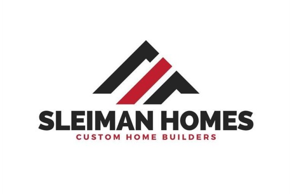 Sleiman Homes custom home builders logo with a stylized roof design and company name. - 5209 Aiden Avenue, Tecumseh