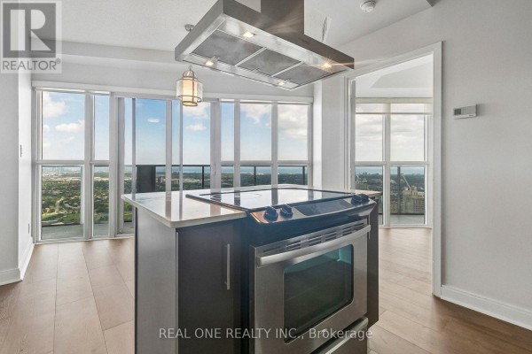 Kitchen - 5301 - 60 Absolute Avenue, Mississauga, ON L4Z0A9 Photo 3