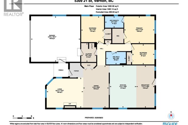 Bedroom - 5309 21 Street, Vernon, BC V1T9N2 Photo 5