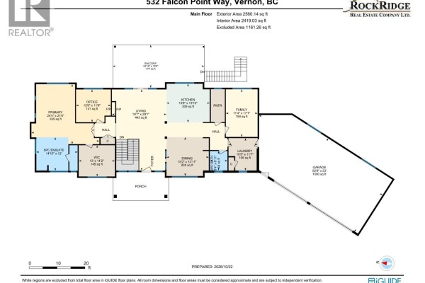 5pc Ensuite bath - 532 Falcon Point Way, Vernon, BC V1H1Y4 Photo 4