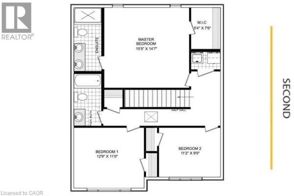 3pc Bathroom - 534 Benninger Drive, Kitchener, ON N2E0E9 Photo 3
