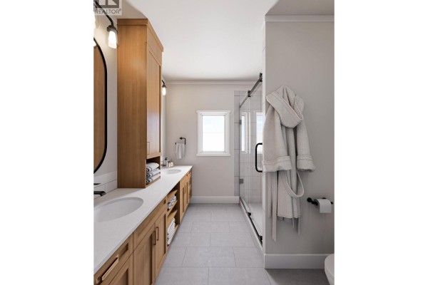Full ensuite bathroom - 5429 Resort Drive Unit# 204, Fernie, BC V0B1M5 Photo 5