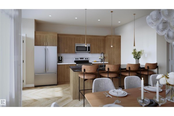 Kitchen - 56 Cessy St, St  Albert, AB T8T2E2 Photo 2