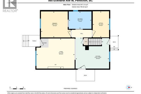 Bedroom - 565 Eckhardt Avenue W, Penticton, BC V2A2A5 Photo 5