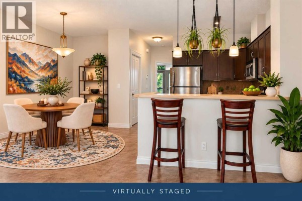 Dining room - 6, 108 Rockyledge View Nw, Calgary, AB T3G5X2 Photo 2