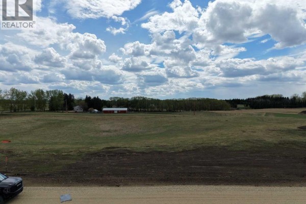 Map view showing the location of the property with surrounding roads and lots. - #6 C&e Trail North Of Blackfalds, Rural Lacombe County
