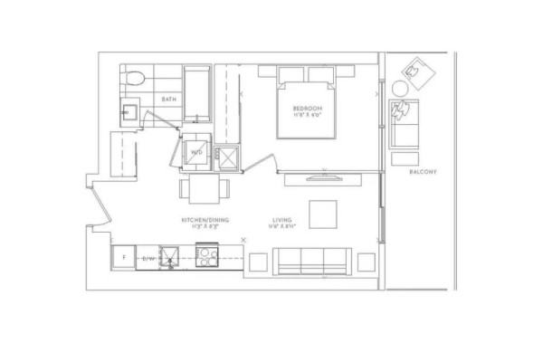 6006 - 55 Cooper Street, Toronto, ON M5E0G1 Photo 4