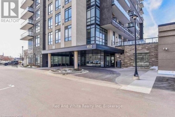 Kitchen - 601 - 150 Water Street N, Cambridge, ON N1R0B5 Photo 2