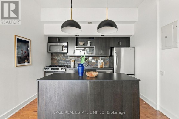 Dining room - 601 - 233 Carlaw Avenue, Toronto, ON M4M3N6 Photo 3