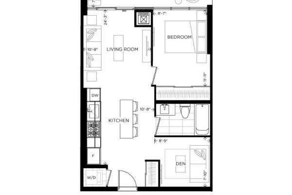 Kitchen - 603 - 8 Manor Road W, Toronto, ON M4S0E6 Photo 2