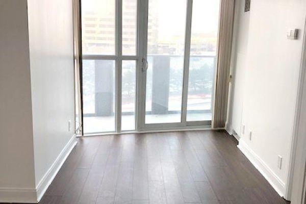 Bedroom 2 - 604 - 60 Absolute Avenue, Mississauga, ON L4Z0A9 Photo 5