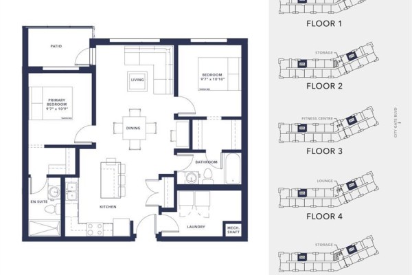 605 2390 City Gate Blvd, Langford, BC, photo 2