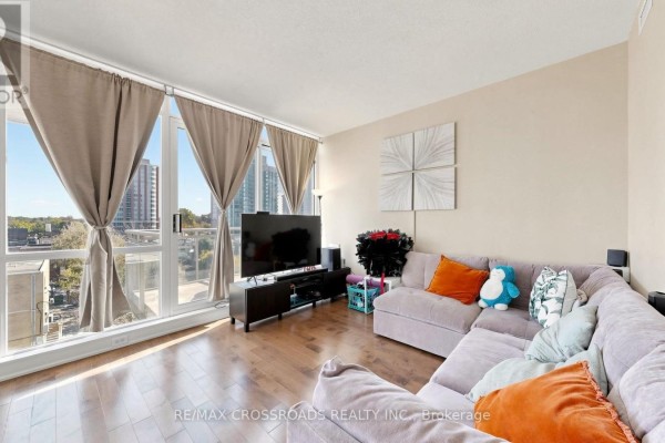 Primary Bedroom - 606 - 30 Canterbury Place, Toronto, ON M2N0B9 Photo 4