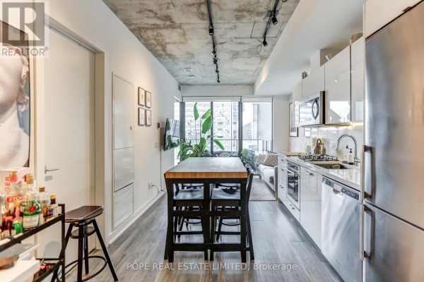 Primary Bedroom - 608 - 55 Ontario Street, Toronto, ON M5A0T8 Photo 3