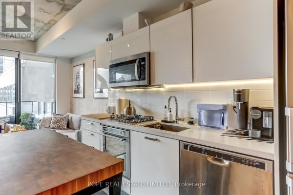 Kitchen - 608 - 55 Ontario Street, Toronto, ON M5A0T8 Photo 4