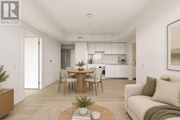 Living room - 610 - 25 Frederick Todd Way, Toronto, ON M4G0C9 Photo 3
