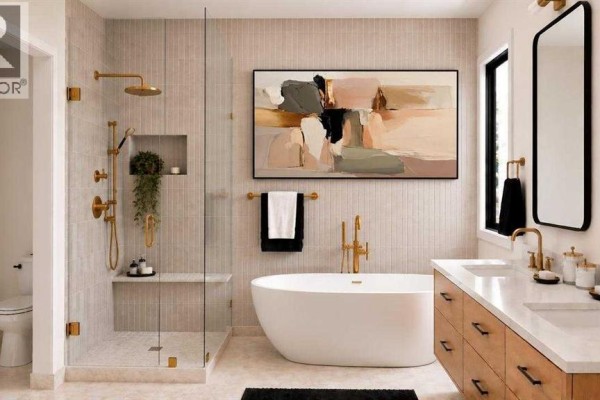 4pc Bathroom - 6123 Lacombe Way Sw, Calgary, AB T3E5T4 Photo 5