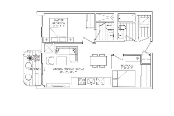 613 - 1185 Dupont Street, Toronto, ON M6H0G5 Photo 2
